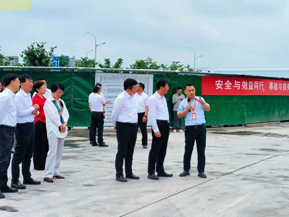南通通州区领导参观西派格新工厂建设，共谋建设...